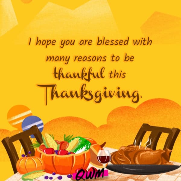 Happy Thanksgiving Wishes