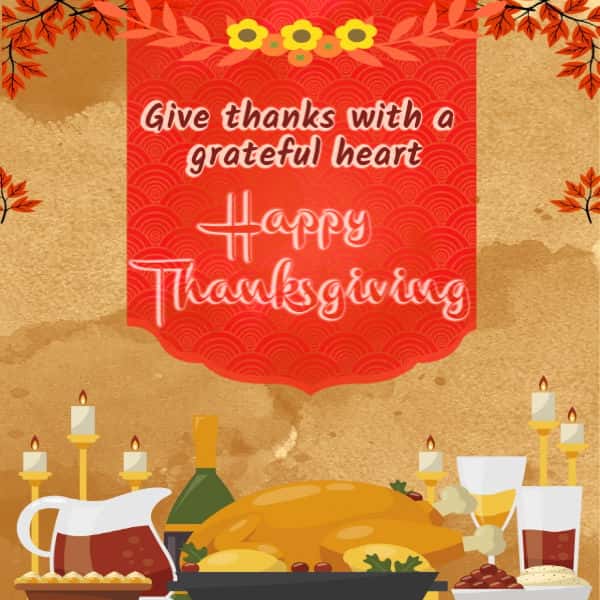 Happy Thanksgiving 2023 Wishes - Thanksgiving Blessings