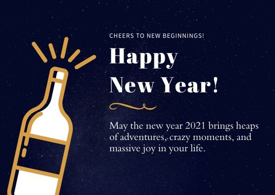 Cute New Year Wishes for Friends 2022