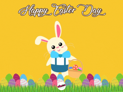 state the most happening and vivid collection of happy easter Gif and best happy...