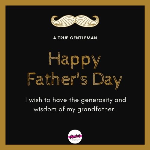 Fathers Day Wishes for Grandfather