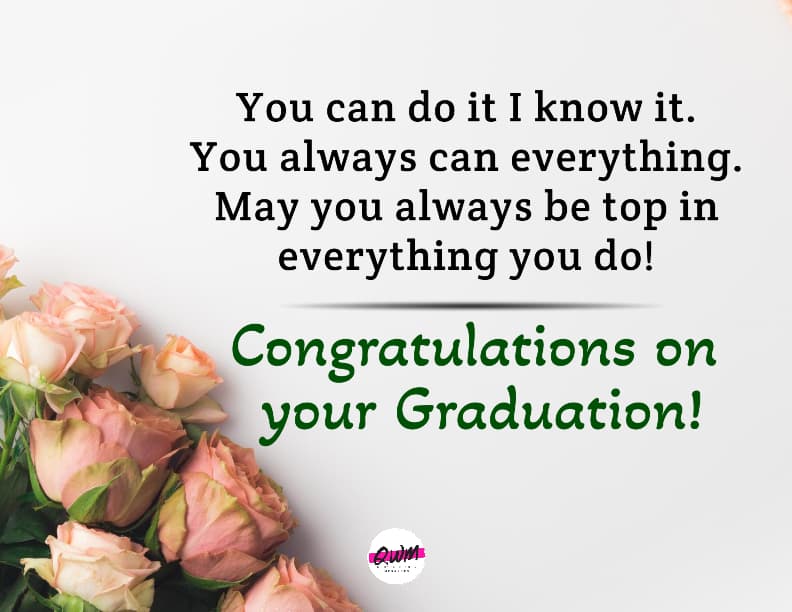 Inspirational Graduation Wishes for Brother