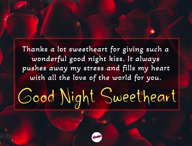 Sweet Good Night Text Messages for Her