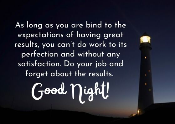 Inspirational Good Night Messages