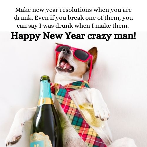 Funny Happy New Year 2022 Quotes With Images