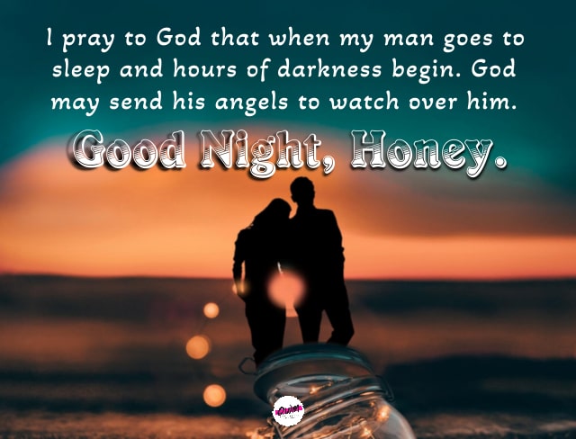 Good Night Prayer Messages for Him 