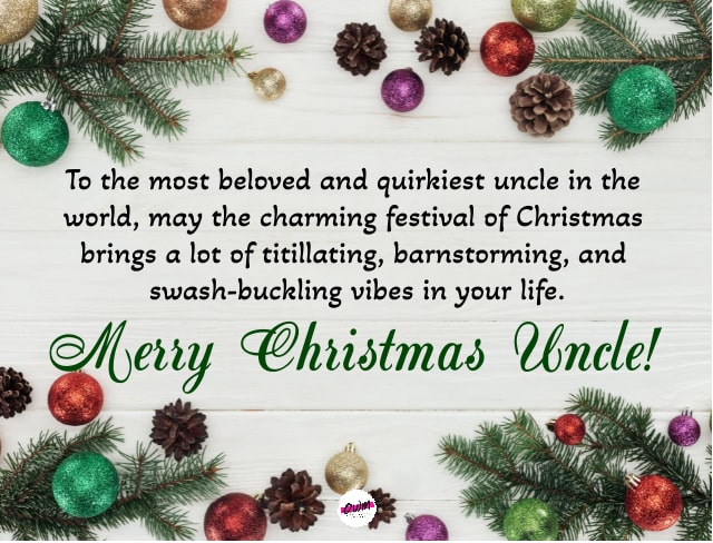 Merry Christmas Wishes & Messages For Uncle & His Family