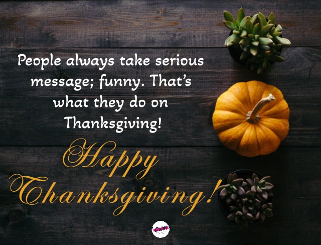 Funny Thanksgiving Messages for Family