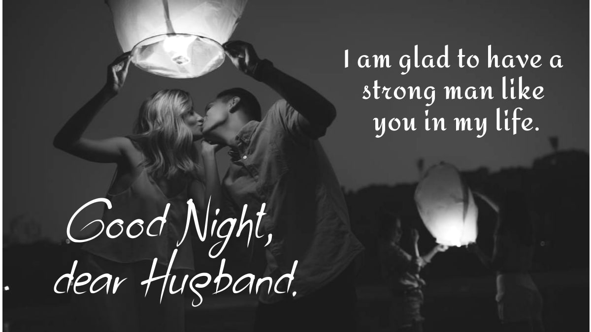60+ Romantic Good Night Messages for Husband With Images