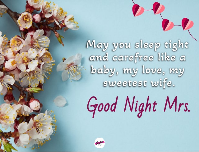 Romantic Good Night Wishes for My Wife