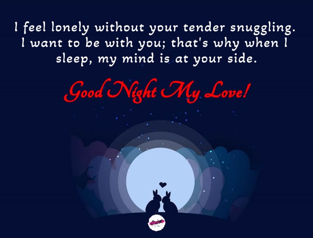 Romantic Good Night Love Messages