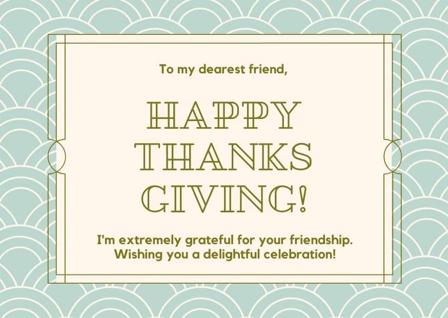 Happy Thanksgiving Images for Friends