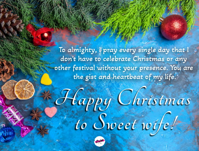 Christmas Greetings For Wife From Husband