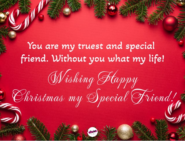 Merry Christmas to a Special Friend