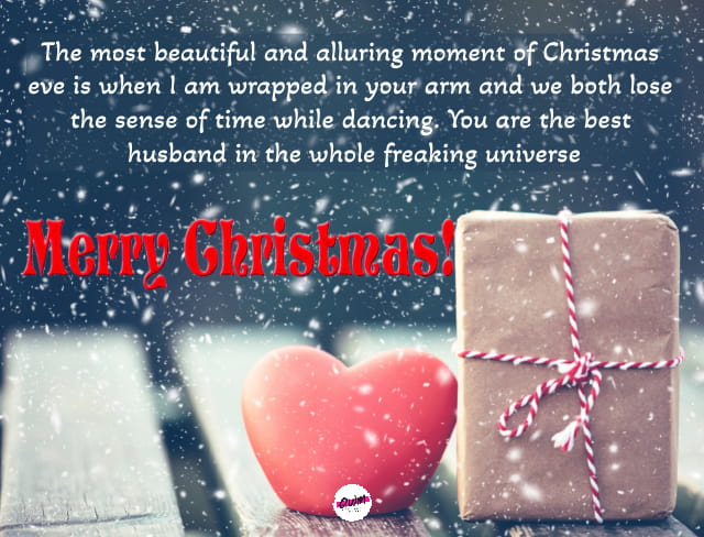 Merry Christmas Wishes for Husband