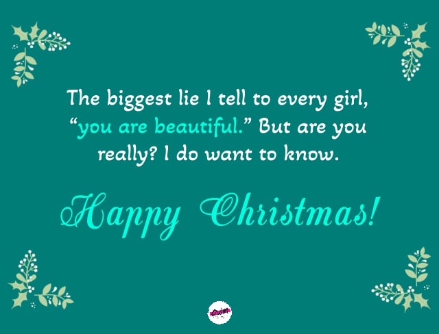Funny Christmas Wishes for Her