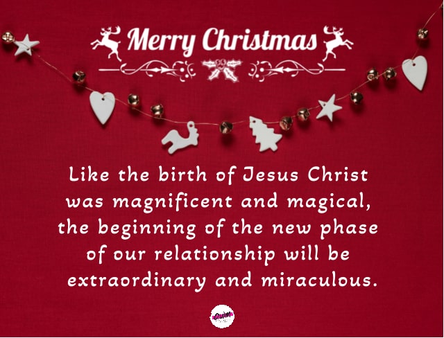 Religious Christmas Wishes for Him
