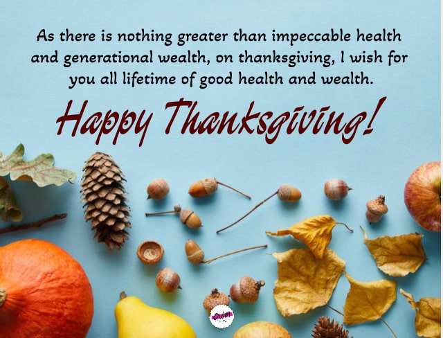 Happy Thanksgiving Messages for Family