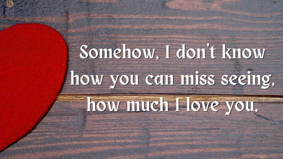50+ Heart Touching One Sided Love Quotes, Messages & Sayings