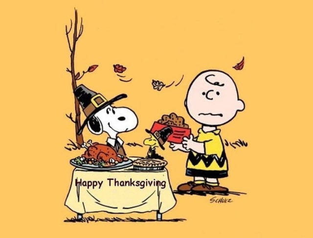 Snoopy Thanksgiving pics