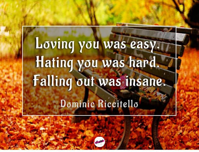Falling Out Of Love Quotes