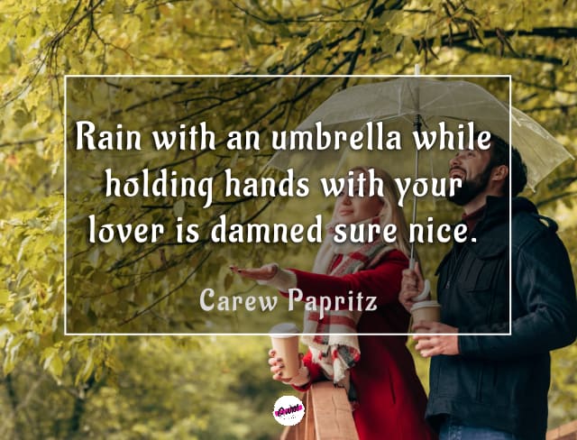 love quotes on rain for him