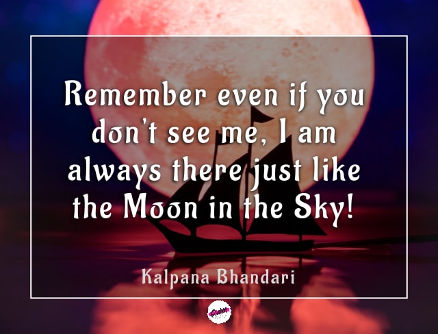 Romantic Moon Quotes
