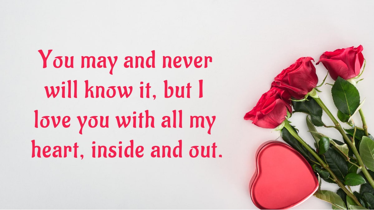 80+ Secret Love Quotes for Crush From the Heart