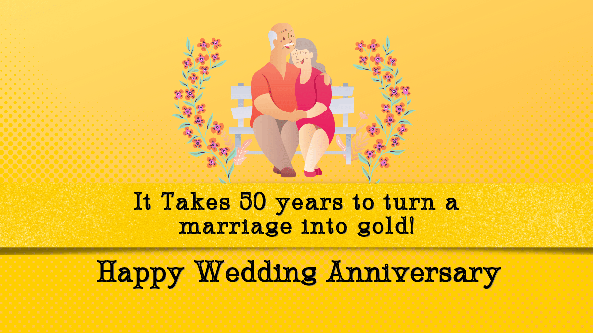 Happy 50th Wedding Anniversary Wishes and Messages