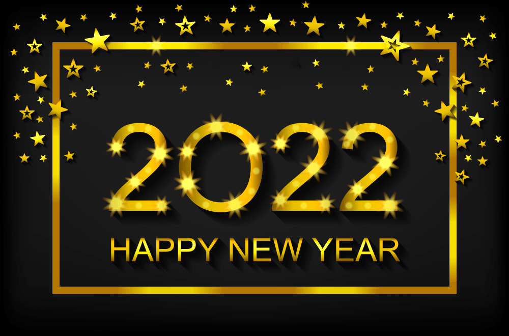 Blingy Happy New Year 2022 Gif - Animated New Year Gifs Images Download