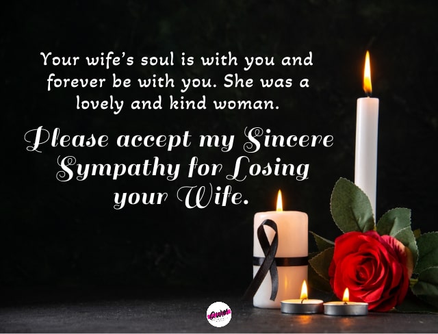 Words Of Sympathy For Loss Of Wife