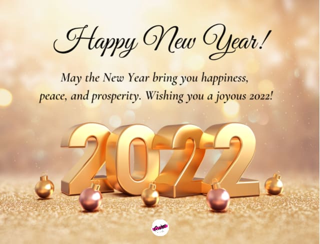 Happy New Year 2022 Images greetings