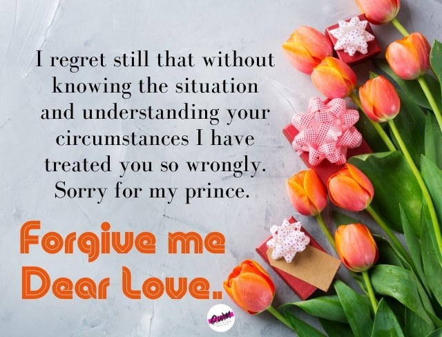 Long Sorry Quotes for Boyfriend 