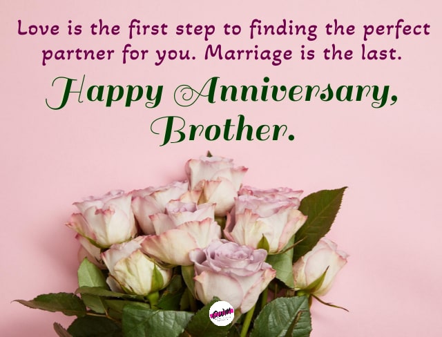 Wedding Anniversary Quotes for Brother 
