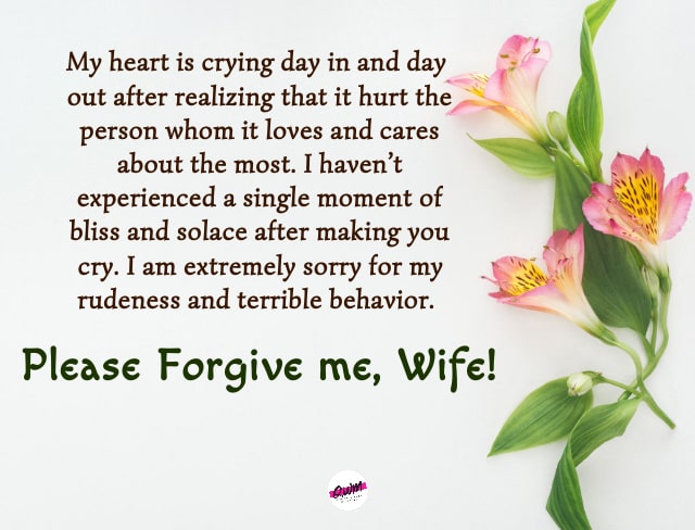 Sorry Quotes for Wife