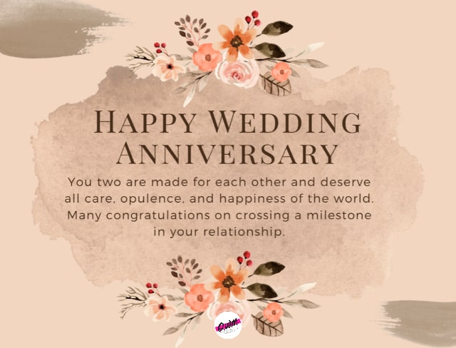 Anniversary Wishes for Sister from Brother