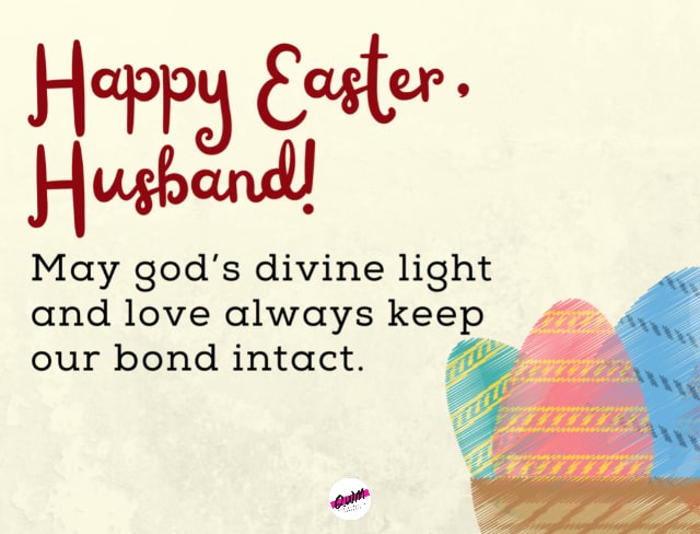 Easter Love Messages for Husband