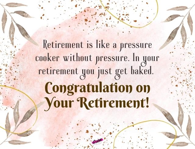 Funny Retirement Messages