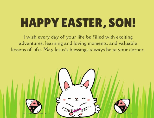 Easter Messages for Son
