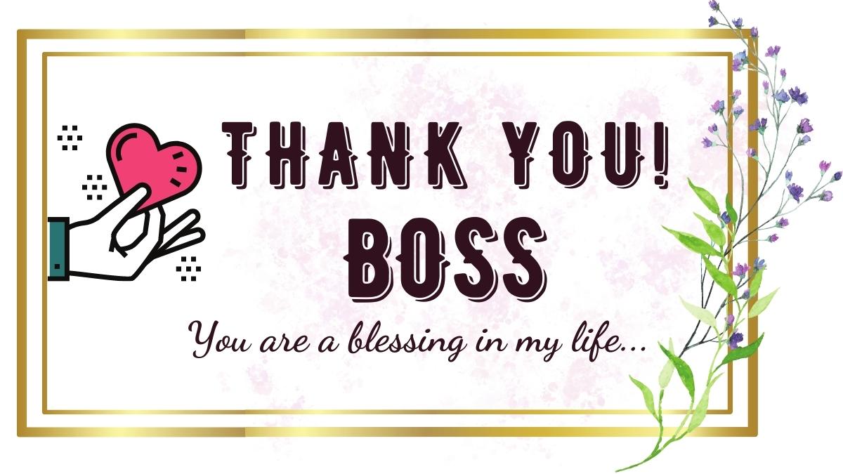 80+ Best Thank You Messages For Boss | Appreciation Quotes