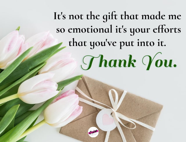 Thank You Messages For a Gift