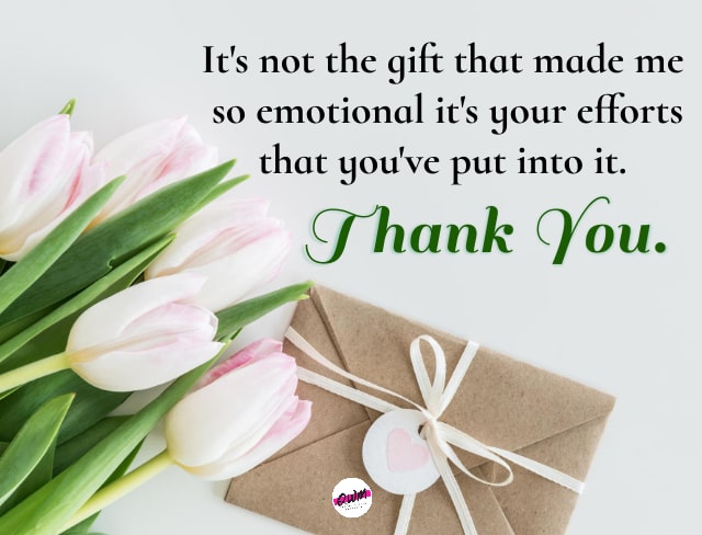 100 Best Thank You Messages For Gifts Received