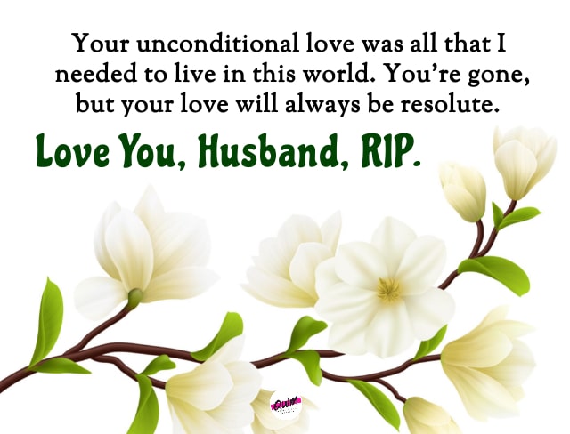 Death Anniversary Messages for Husband