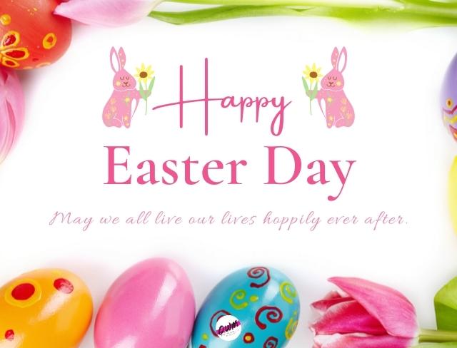 happy easter day captions 2023