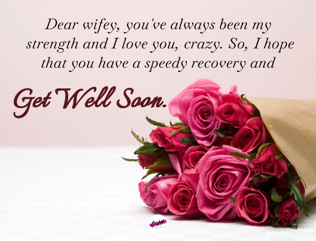Get Well Soon Messages for Wife 