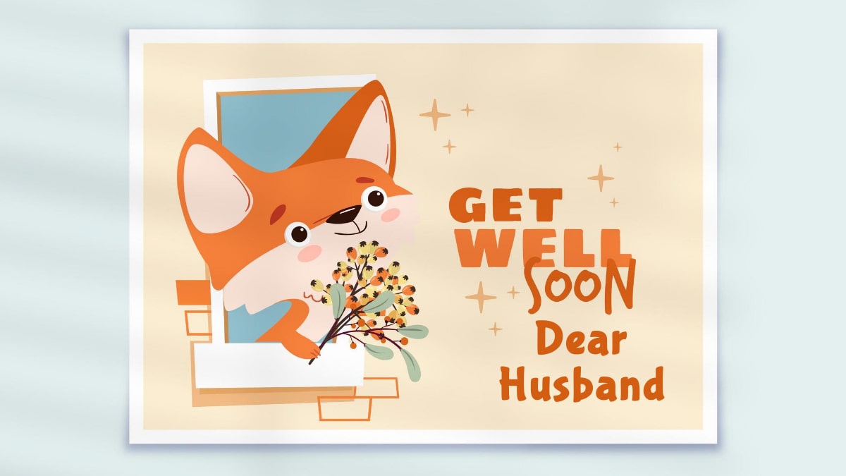 50+ Emotional Get Well Soon Messages for Husband
