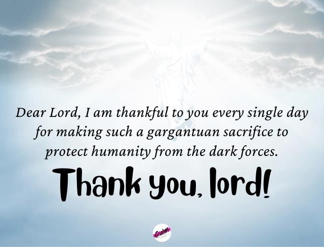 Good Friday Prayers Of Thanks