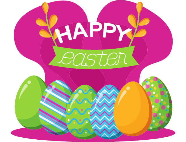 happy easter clipart 2022