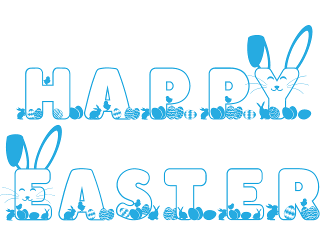 happy easter clipart 2022