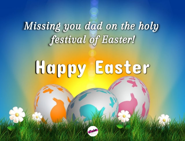 Happy Easter In Heaven Dad